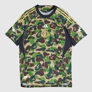 A BATHING APE FOOTBALL JERSEY