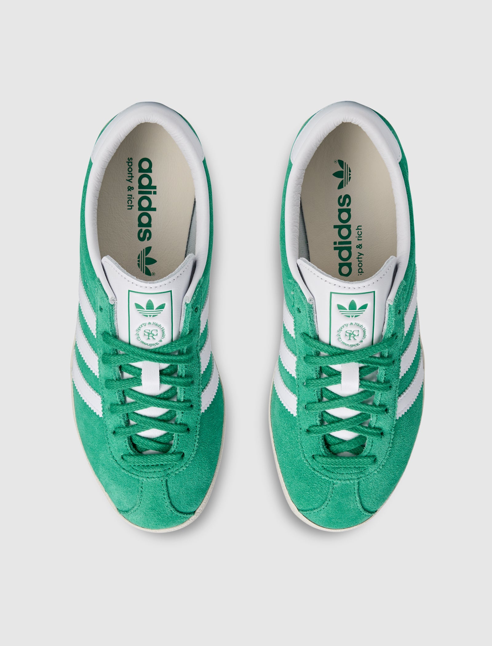 SPORTY AND RICH BLANC "GREEN/WHITE" - Image 4
