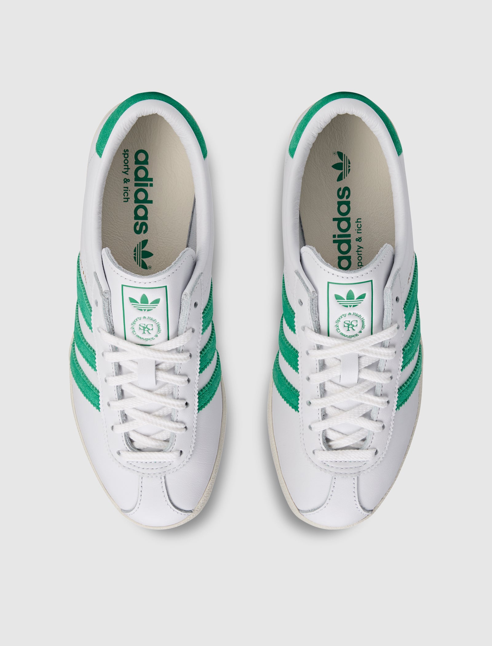 SPORTY AND RICH BLANC "WHITE/GREEN" - Image 4